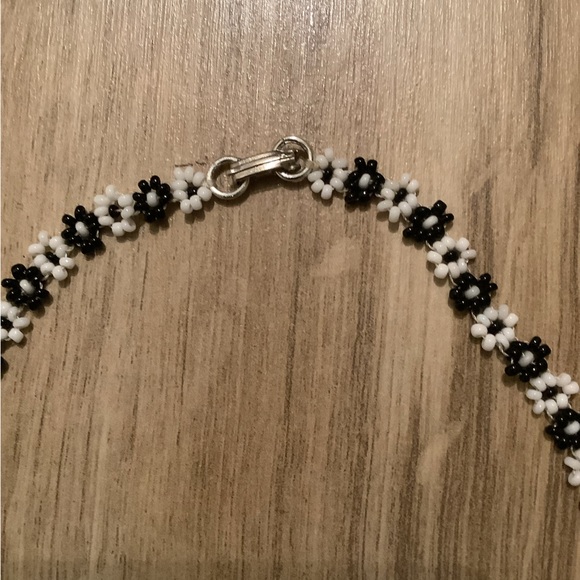 New vintage retro Flower power beaded choker necklace - Picture 2 of 5